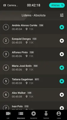 Triatlón Castilla y León Live android App screenshot 1